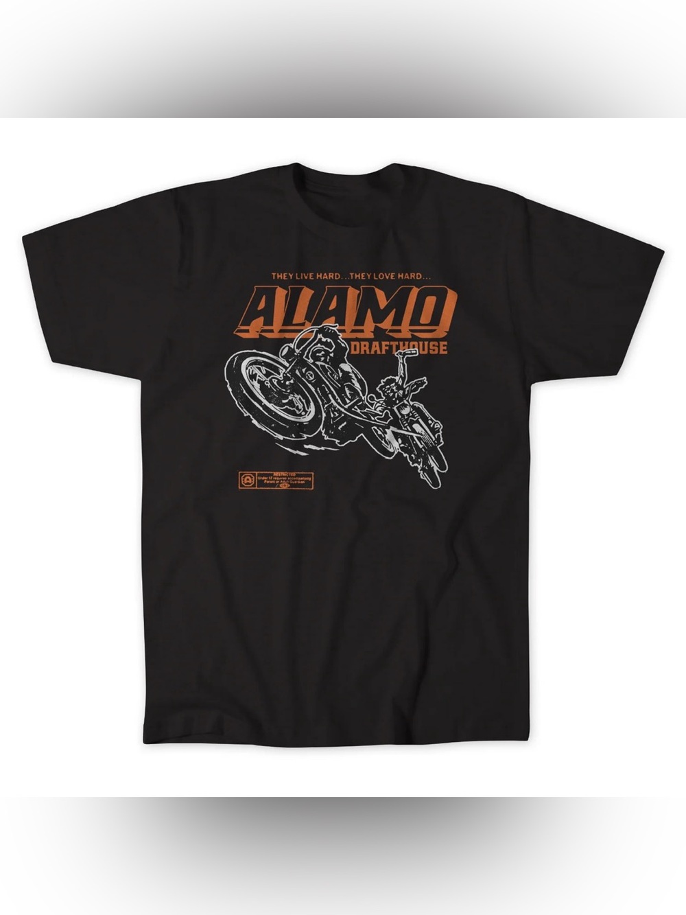 Alamo Drafthouse Men's Motorcycle Graphic Tee